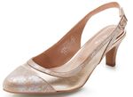 ELENA EDEN Sling-Pumps in edler Form GOLD