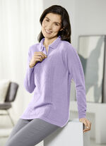 Pullover in sehr weichem Feinstrick FLIEDER