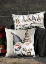 Kissenbezug Wichtel mit Rei&szlig;verschluss 