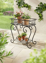 Pflanzenständer aus Metall 