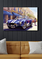 Automobilklassiker „Cobra“ als hochwertiges Leinwandbild 