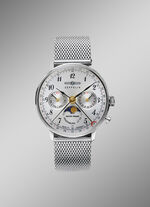 Klassische Damenuhr aus Edelstahl 