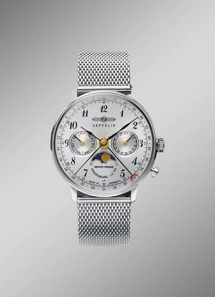 Klassische Damenuhr aus Edelstahl 