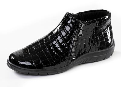 ELENA EDEN, bequeme Damen-Boots, Weite H, mit herausnehmbarem Fu&szlig;bett 