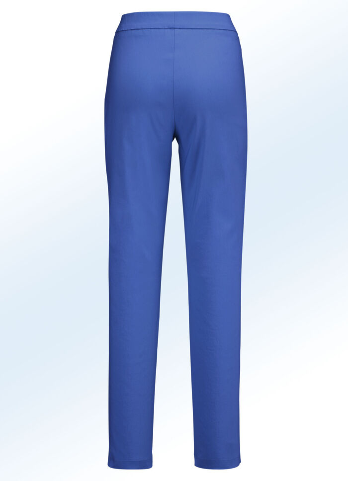 Hose mit angesagten Beinschlitzen ROYALBLAU