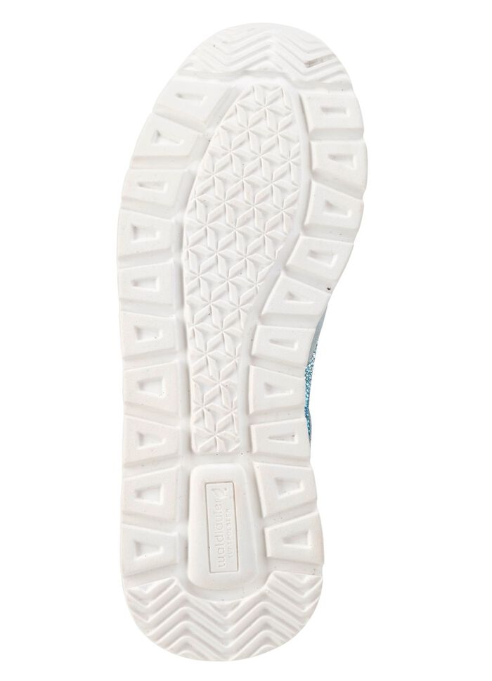 Waldl&auml;ufer Sneaker mit farbverlaufenden, funkelnden Glitzersteinchen 