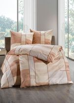 Bettw&auml;sche-Garnitur mit Rei&szlig;verschluss 