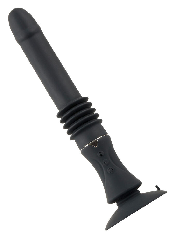 Massagegerät mit Saugfuß und Stoßfunktion 