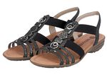 Remonte Riemchen-Sandalen mit Metallschmuck 