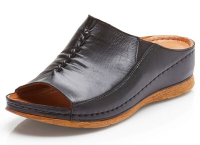 Gemini Pantolette mit seitlichen Gummiz&uuml;gen 