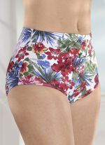 Viererpack Slips mit Floraldessin 
