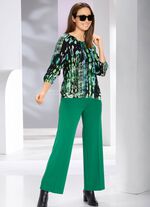 Tunika mit elastischen Abschl&uuml;ssen 