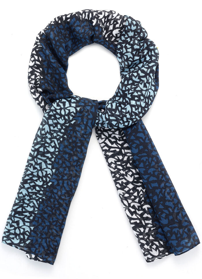 Schal mit Fantasiedessin 