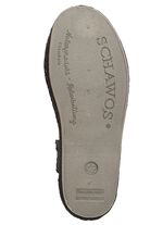 Pantoffel mit seitlich eingesetztem Gummizug 