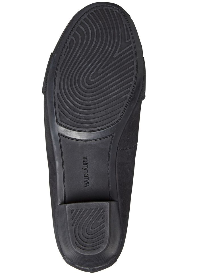 Waldl&auml;ufer, bequeme Damen-Pumps, Weite K, mit herausnehmbarem Fu&szlig;bett SCHWARZ
