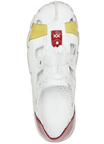 Andrea Conti Slipper aus Nappaleder WEISS-BUNT