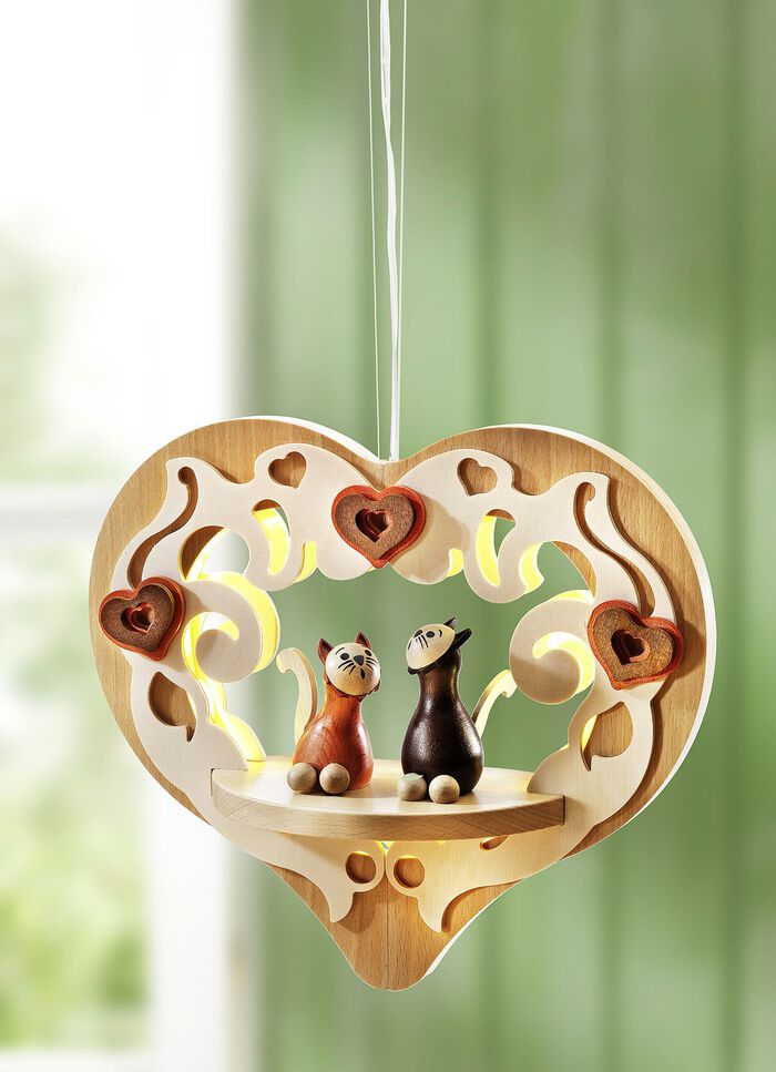 ZEIDLER Beleuchtetes Herz 