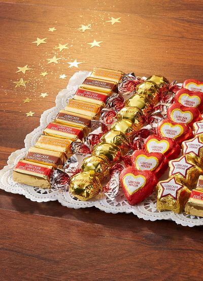 L&uuml;becker Marzipan-Spezialit&auml;ten Sortiment 