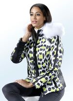 Jacke mit farbbrillantem Inkjet-Druck 