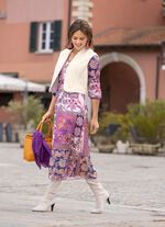 Kleid mit tollem Dessin 