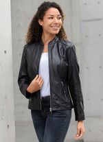 Lederkurzjacke von &bdquo;Cabrini&ldquo; 