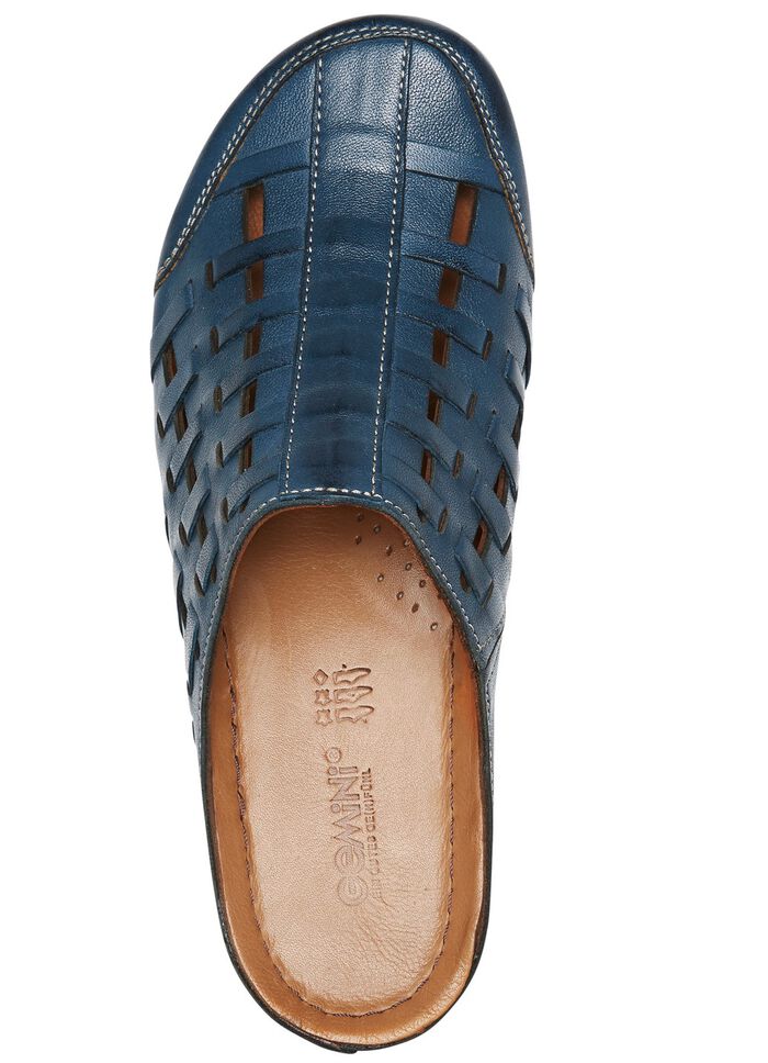 Gemini, sommerliche Damen-Clogs, Weite G, mit Gummizug 