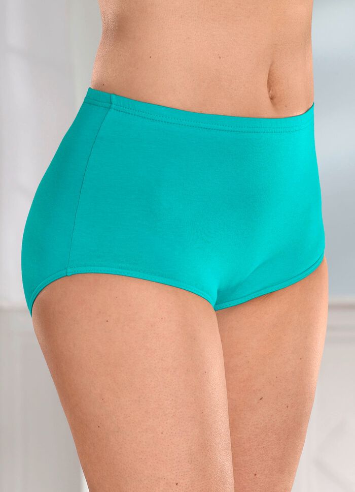 Viererpack Slips mit Gummizug im Bund 