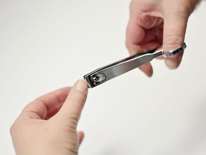 Nagelknipser mit extragroßen Ringgriffen