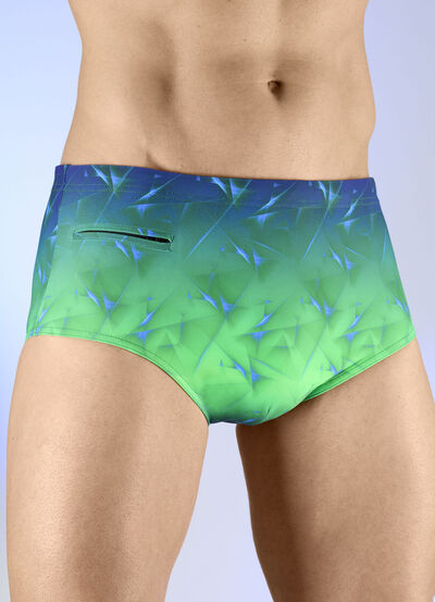 Badehose in h&ouml;herer Slipform 