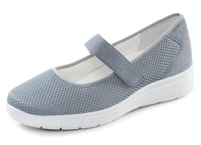 ELENA EDEN, bequeme Damen-Spangenschuhe, Weite H, mit herausnehmbarem Fu&szlig;bett 