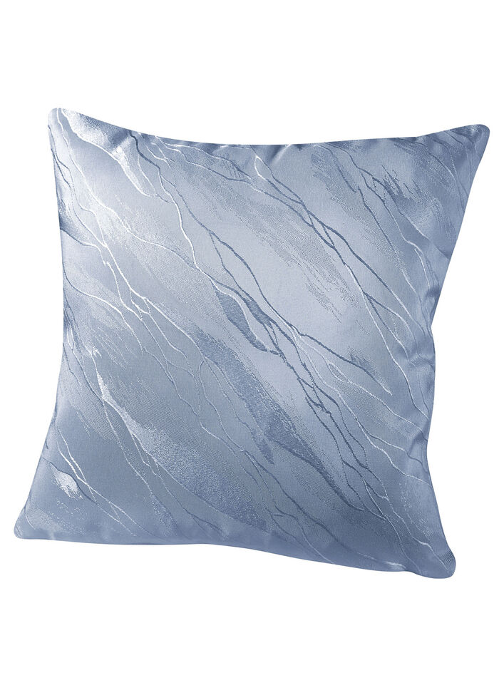 Dezente Tischdecke in Marmor-Optik BLAU