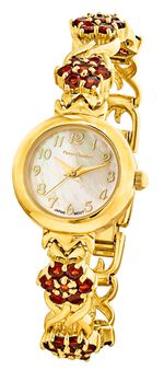 Auffallende Quartz-Damenuhr der Marke Pierre Chaubert 