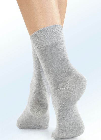 Viererpack Socken mit BIO-Baumwolle 