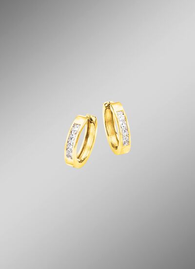 Elegante Klappcreolen 