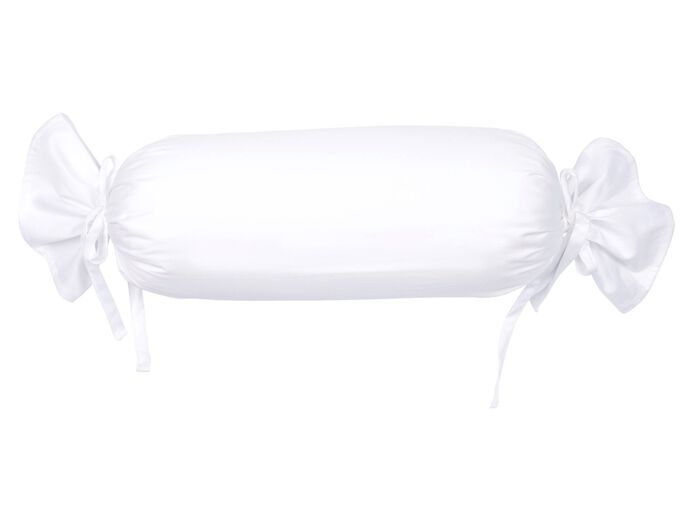 Hochwertige Mako-Satin-Kissenbezüge mit Reißverschluss WEISS