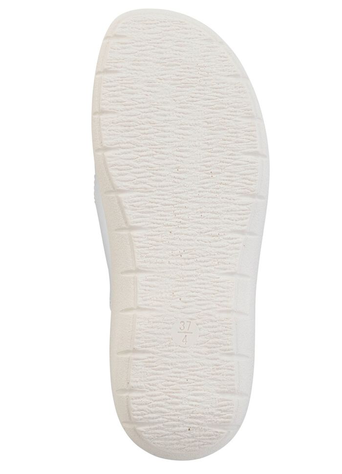 Zweierpack Pantoletten aus Nubuk- und Nappasynthetik 