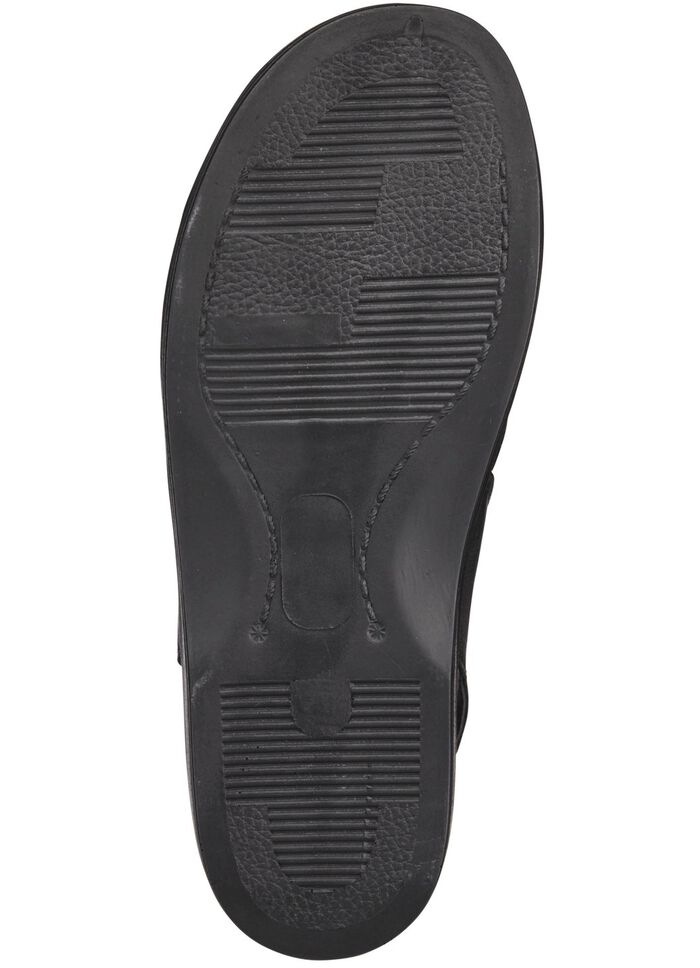  Sandale mit anatomisch geformten Lederfu&szlig;bett 