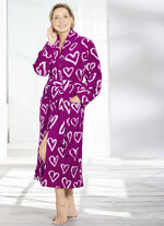 Bademantel mit tollem Herzdruck 