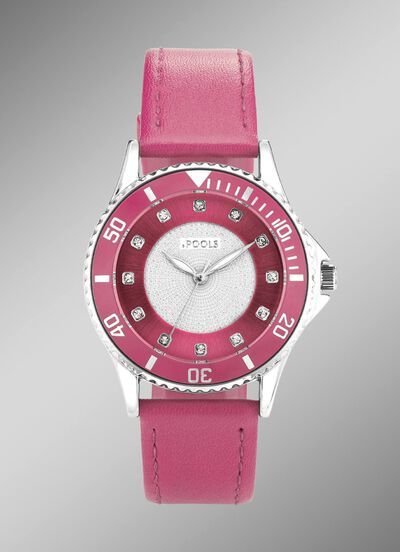 Moderne Quartz-Damenuhr Pools 2608 