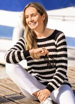 Pullover in Ringeldessin 