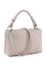 Laurina Tasche mit trendiger Ziersteppung PUDERROSÉ