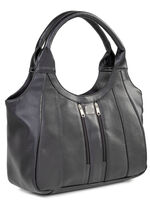 Laurina, Tasche, Damen, aus Leder SCHWARZ