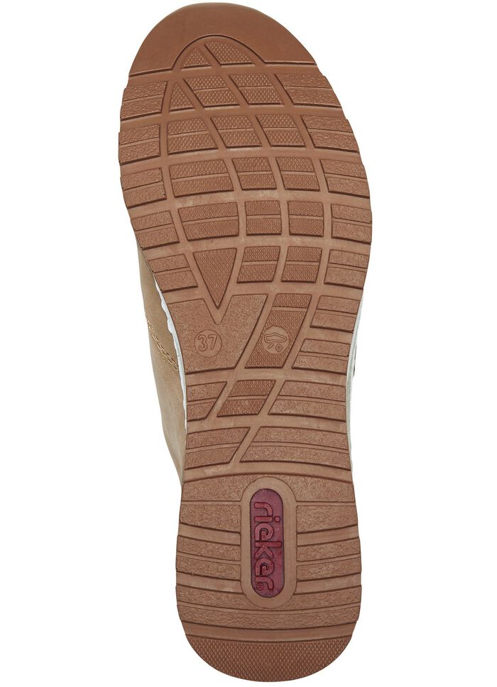 Rieker Sneaker mit seitlichem Rei&szlig;verschluss SAND