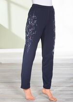 Hose mit tollem Floral Dessin 