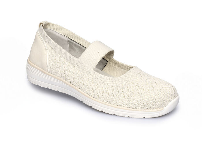 Bequem-Ballerina mit Soft-Touch-Sohle BEIGE