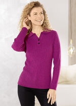 Pullover aus Bouclégarn ZYKLAM MELIERT