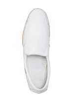 GINO GALANTE, leichte Herren-Slipper, mit Gummizug WEISS