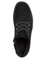 ELENA EDEN, bequeme Damen-Boots, Weite H, mit herausnehmbarem Fu&szlig;bett SCHWARZ