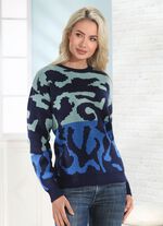Pullover in Jacquard-Dessin 