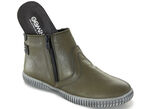 Gemini Stiefelette aus Rind-Nappaleder KHAKI